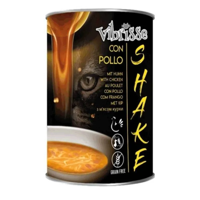 Вологий корм Vibrisse Shake з куркою для котів, 135 г