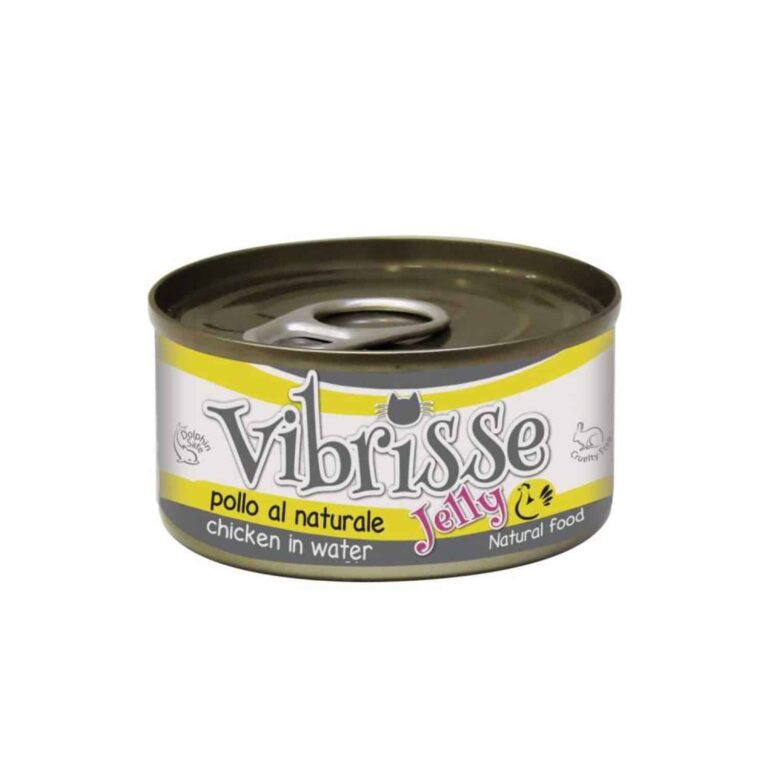 Вологий корм для котів Vibrisse Jelly з куркою в желе, 70 г