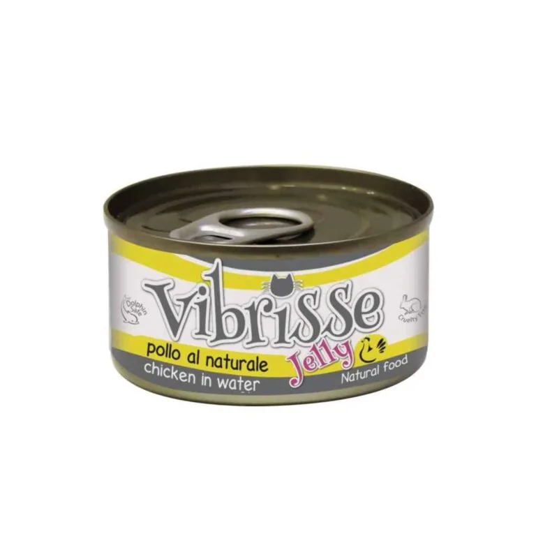 Вологий корм для котів Vibrisse Jelly з куркою в желе, 70 г