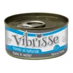 Вологий корм для котів Vibrisse з тунцем у власному соку