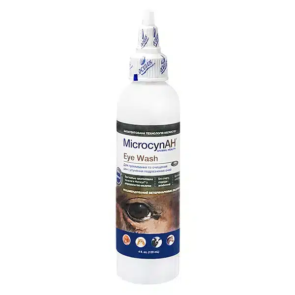 Краплі для очей усіх видів тварин Microcyn Eye Wash 120 мл