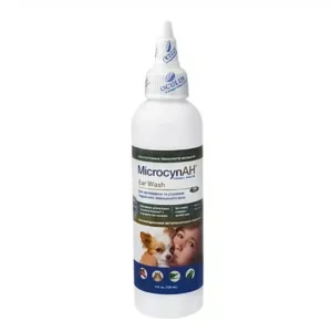 Краплі для вух Microcyn Ear Wash для тварин, 120 мл