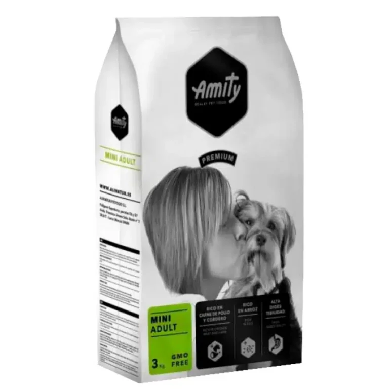 Сухий корм Amity з куркою і ягням для собак дрібних порід