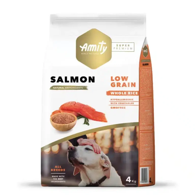 Сухий корм Amity Super Premium Salmon з лососем для собак