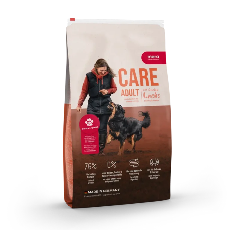 Сухий корм для дорослих собак Mera Care Adult з лососем