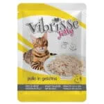 Вологий корм Vibrisse Jelly з курячим філе для котів, 70 г