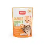 Ласощі Mera Snacks Crunch & Soft з куркою і сиром для котів, 200 г