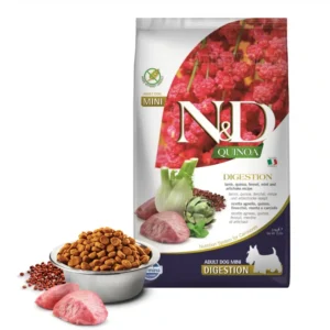 Сухий корм Farmina N&D Quinoa Dog Digestion для собак з ягням і кіноа, 2.5 кг