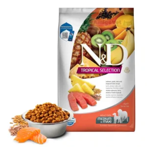 Сухий корм Farmina N&D Tropical Selection для дорослих собак з лососем