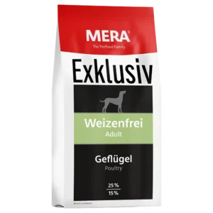 Сухий корм Mera EXCLUSIV Adult для активних собак з птицею, без пшениці, 15 кг