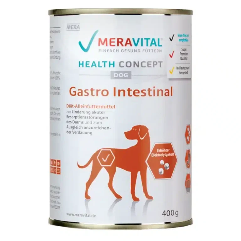 Вологий корм Mera MVH Gastro Intestinal при розладах травлення для собак, 400 г