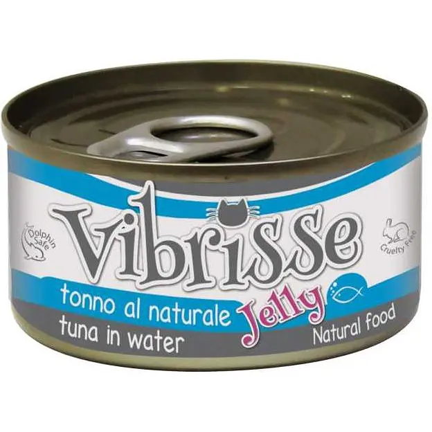 Вологий корм для котів Vibrisse Jelly тунець у желе, 70 г
