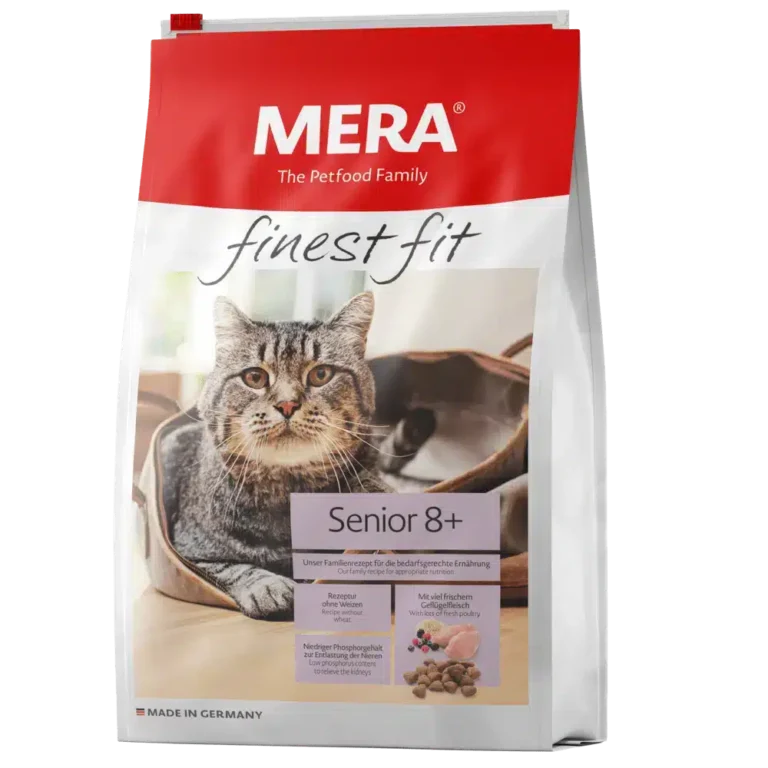 Сухий корм для літніх котів Mera finest fit Senior 8+ зі свіжою птицею, 400 г