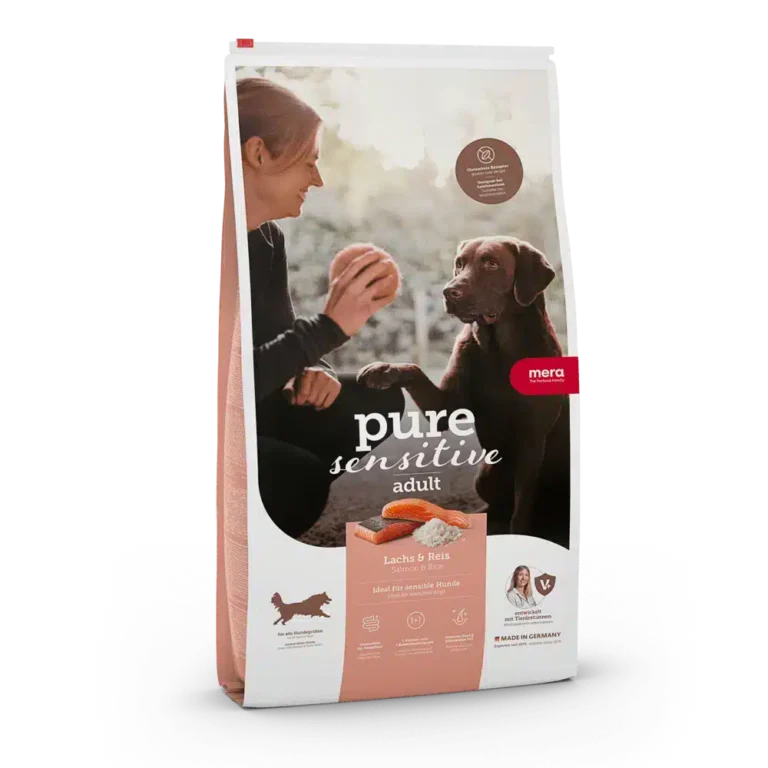 Сухий корм для дорослих собак Mera Pure Sensitive з лососем і рисом