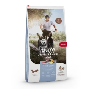 Сухий корм Mera pure sensitive для дорослих собак з оселедцем і картоплею, 12.5 кг