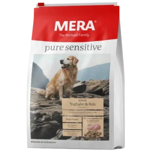 Сухий корм для літніх собак Mera Pure Sensitive з індичкою і рисом
