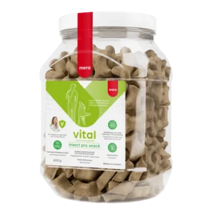 Ласощі Mera MVH Insect Pro для чутливих собак з комахами і картоплею, 600 г