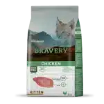 Сухий корм для кошенят Bravery з куркою