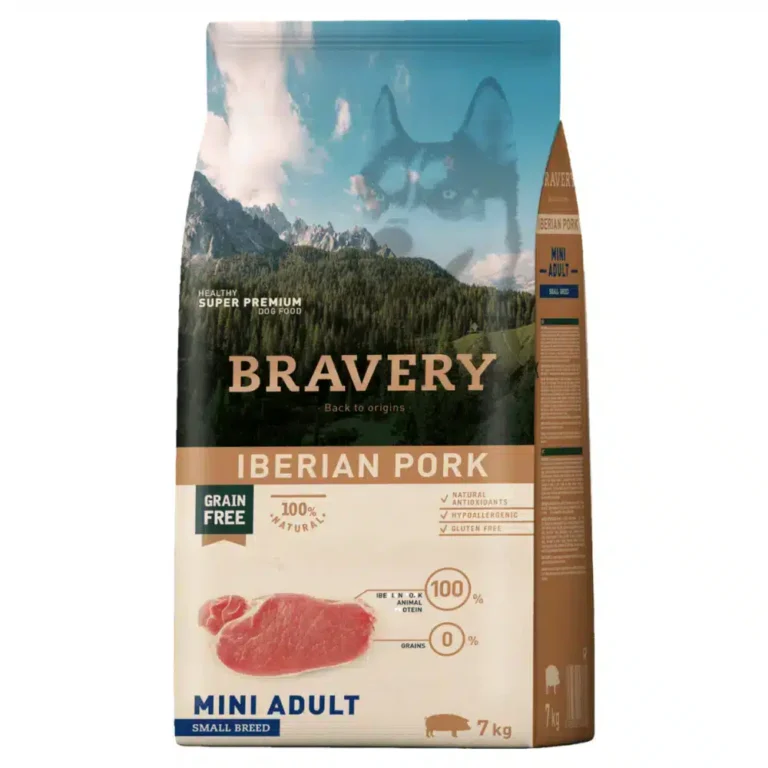 Сухий корм BRAVERY для дорослих собак малих порід з іберійською свининою