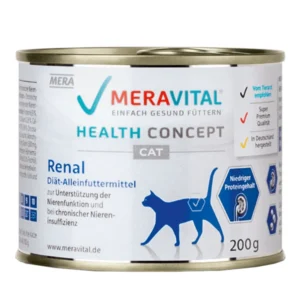 Вологий корм Mera MVH Renal при хворобах нирок для котів, 200 г