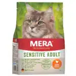 Сухий корм для дорослих котів Mera Cats Sensitive Adult з куркою
