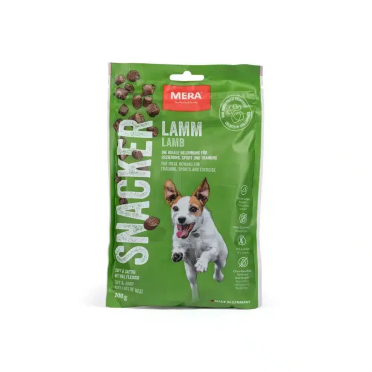 Ласощі Mera Snacker з ягням для собак, 200 г