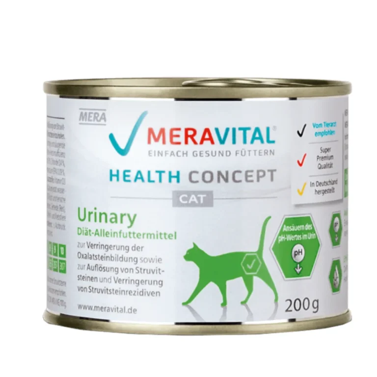 Вологий корм для дорослих котів Mera MVH Urinary при сечокам'яній хворобі, 200 г