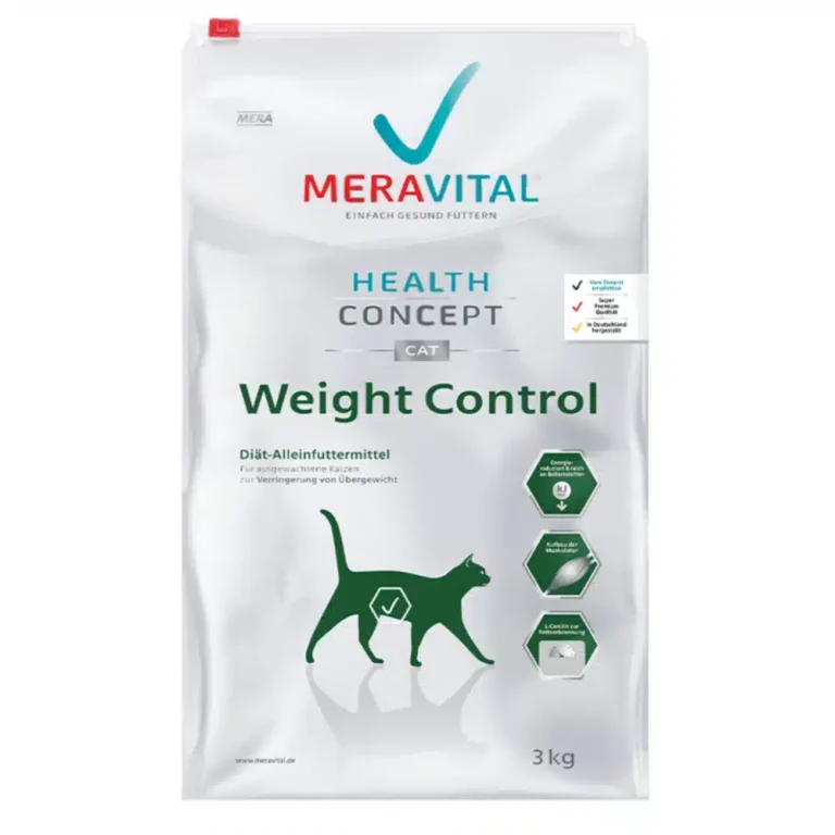 Сухий лікувальний корм для котів із зайвою вагою MERAVital Weight Control, 3 кг