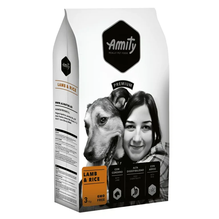 Сухий корм Amity з ягням і рисом для дорослих собак