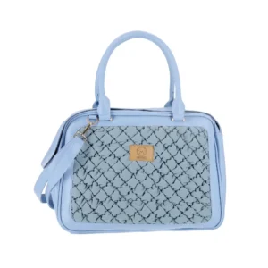 Дорожня сумка MISOKO&CO блакитна 40x19.5x30 см для тварин