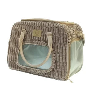 Дорожня сумка MISOKO&CO світло-коричнева 41.5x23x28 см для тварин