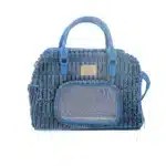 Дорожня сумка Misoko&Co синя для домашніх тварин, 41.5×23×28 см