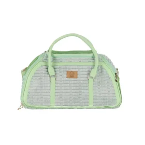 Дорожня сумка MISOKO&CO салатова 51.5x25.5x27 см для тварин