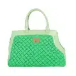 Дорожня сумка для домашніх тварин MISOKO&CO 51 x 18 x 34.5 см, зелена