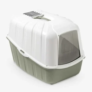 Закритий туалет з фільтром Komoda Light Green для котів, 54x39x40 см