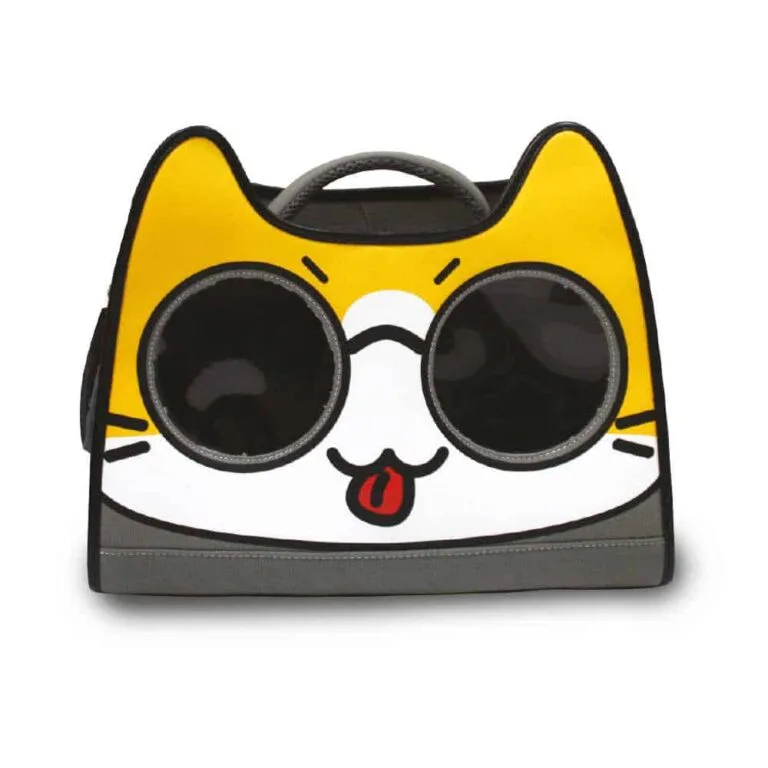Рюкзак CROCI Catmania Tomodachi сірий для котів, 40x20x36 см