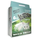 Соєвий наповнювач KOTIX  TOFU Classic для котячого туалету, 6 л
