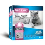 Бентонітовий наповнювач CAT'S WAY BOX дитяча присипка + рожеві гранули, 6л