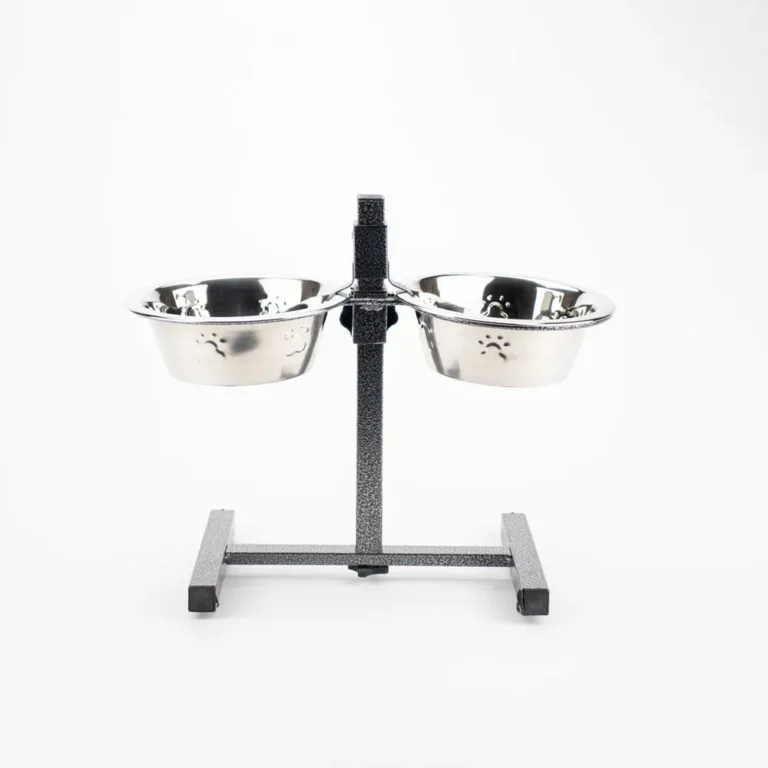 Миски на регульованій підставці "Agility"з нержавіючої сталі