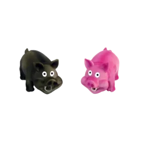 Іграшка Papillon Latex Grunting Smiling порося з пискавкою для собак, 16 см (в асортименті)