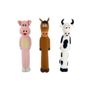 Іграшки Papillon Latex Farm фермерські тварини для собак, 29 см
