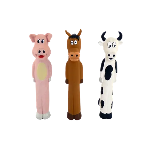 Іграшки Papillon Latex Farm фермерські тварини для собак, 29 см