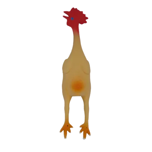 Іграшка Papillon Latex Chicken Large курка з пискавкою для собак, 43 см