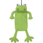 Іграшка Papillon Plush Frog жаба з пискавкою та шарудінням для собак, 35 см