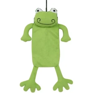Іграшка Papillon Plush Frog жаба з пискавкою та шарудінням для собак, 35 см