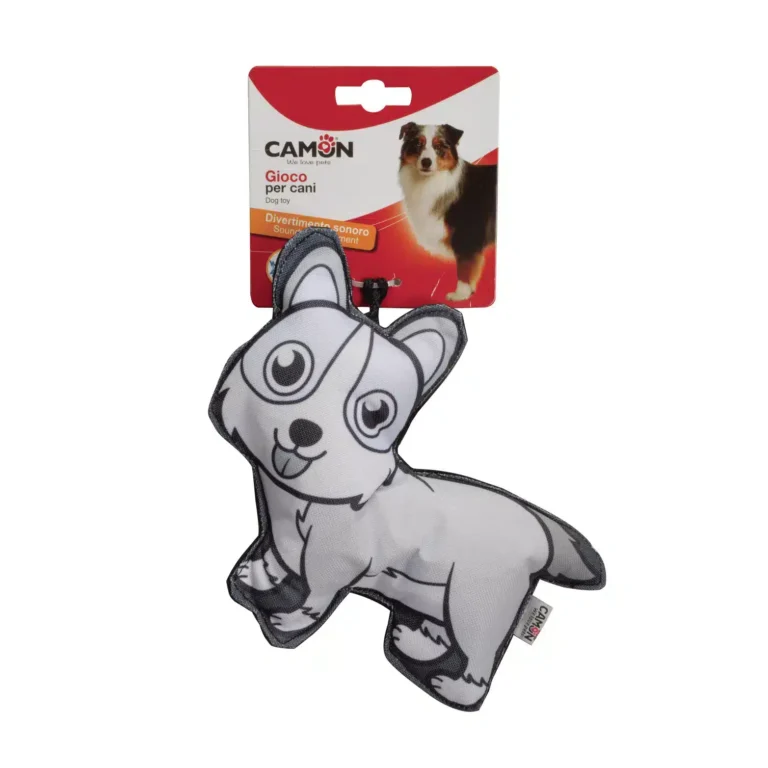 Іграшка Camon цуценя з ефектом шуршання для собак, 20 см