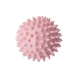 Іграшка Misoko&Co м'ячик з шипами рожевий для собак, 7 см