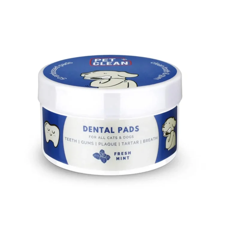 Серветки вологі Pet Clean PET DENTAL WIPES для гігієни та чистки зубів тварин, 50шт