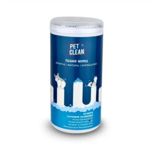 Вологі серветки Pet Clean Tushie гіпоалергенні з алое для тварин, 50 шт