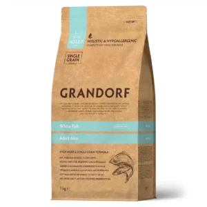 Сухий корм Grandorf White Fish Mini для дорослих собак малих порід з білою рибою